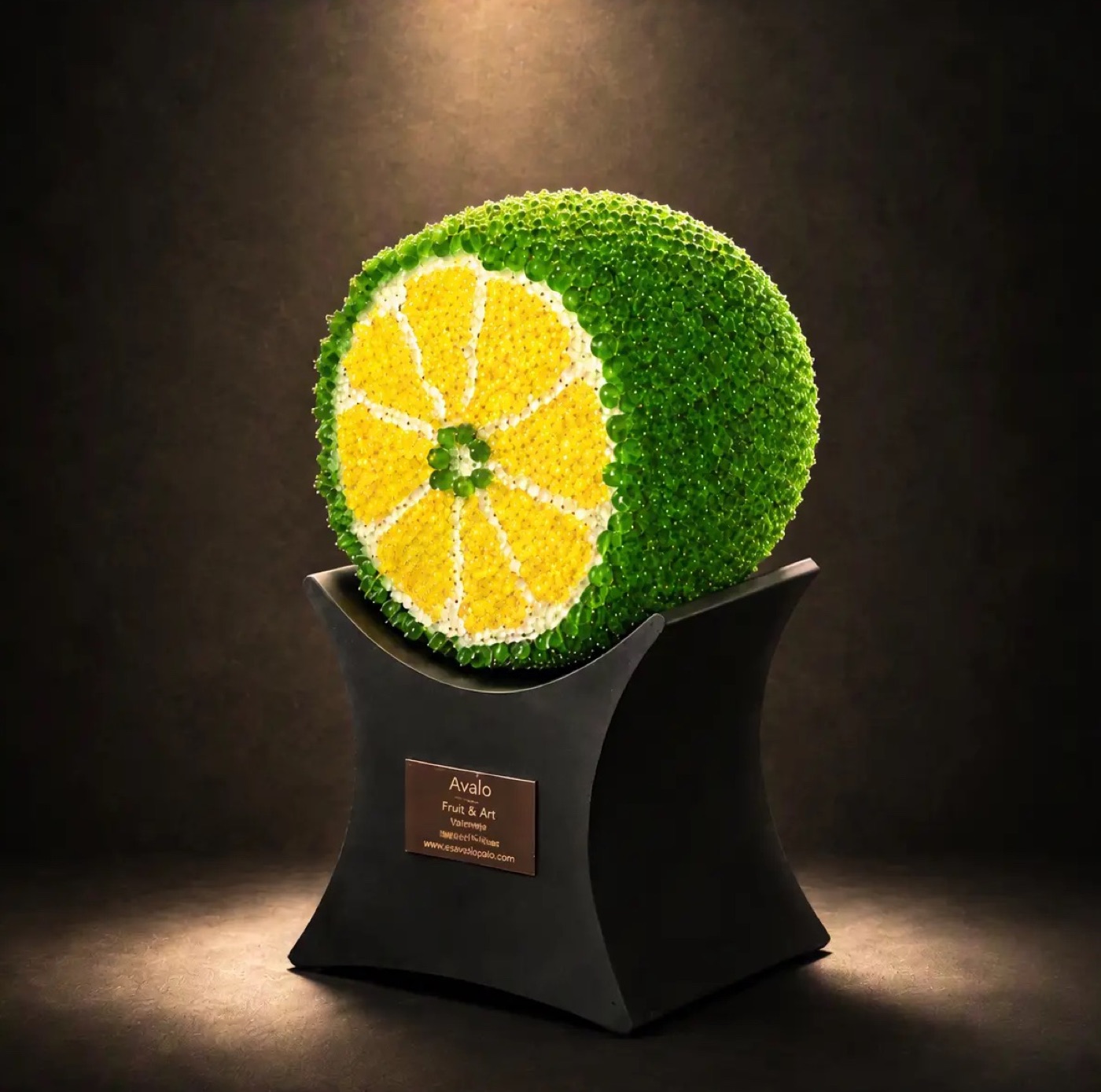Estudio Cítrico, escultura Fruits&Art